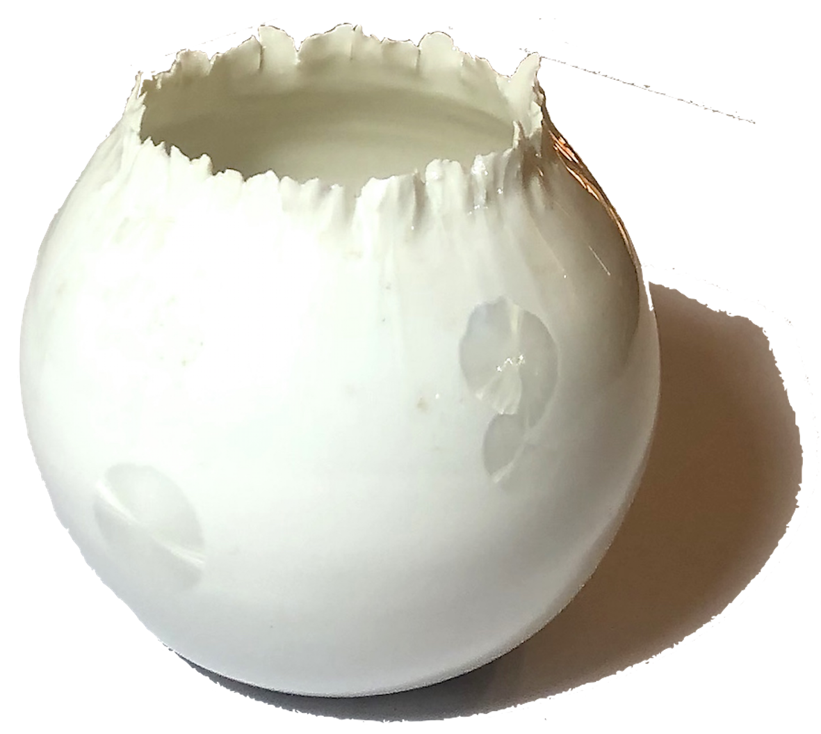 Vase cristallisé